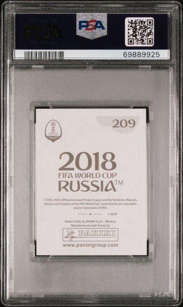 Panini Figurina Kylian Mbappé Panini World Cup Russia 2018, Verzamelen, Nieuw