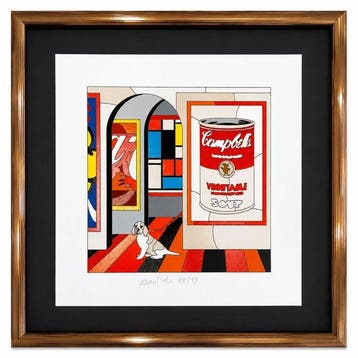 Ugo Nespolo (1941) - Soup-er vision
