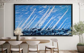 VOLHA - Driven by the Wind-XXL-Hand painted
