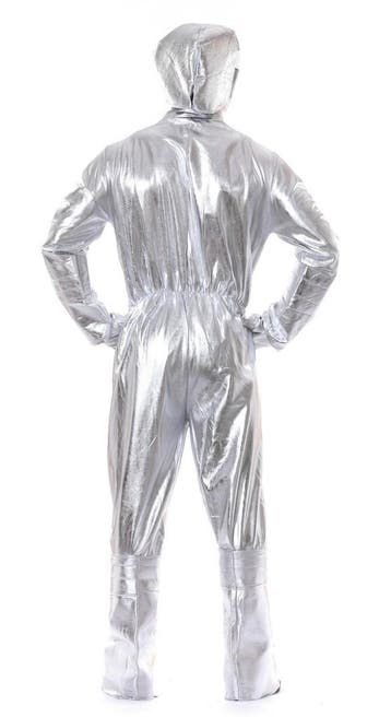 Astronauten Pak Zilver Heren, Verzenden, Nieuw