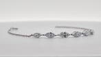 Zonder minimumprijs - Armband - 14 karaat Witgoud - 2.29ct., Nieuw
