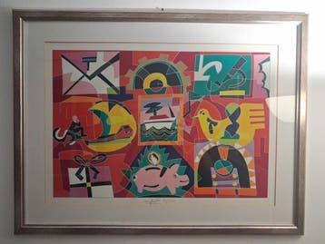 Ugo Nespolo (1941) - Composizione