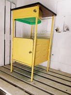 Salontafel - Vintage industriële kast - Staal