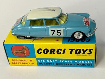Corgi 1:43 - Modelauto - DS 19 Monte Carlo Trim. - Mint in