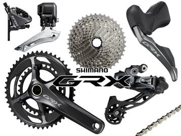 GRX 825 Di2 Gravel 2x 12  Speed Groep  NEW !!!, Ophalen of Verzenden, Nieuw, Derailleur of Ketting, Shimano 