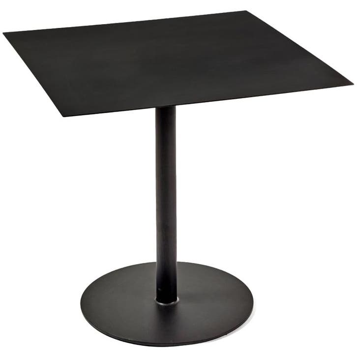 Serax Bistro Tafel Vierkant Zwart - Eettafel - Nieuw in, Huis en Inrichting, Tafels | Eettafels, Nieuw, 50 tot 100 cm, Metaal