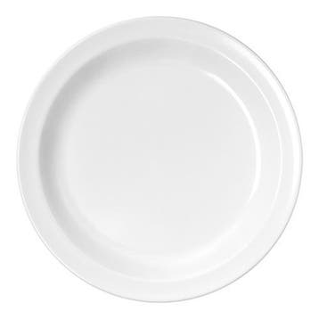 Bord | Melamine | Wit | Per Stuk | Ø195mm WACA, Verzenden, Nieuw in verpakking