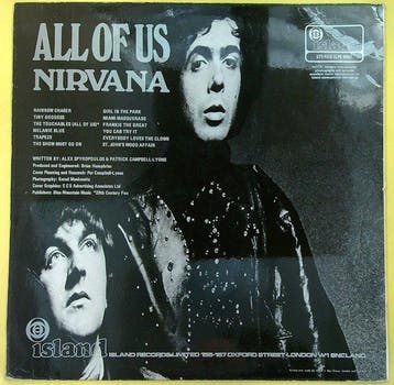 Nirvana - All of Us (UK 1969 LP) - Album LP (article