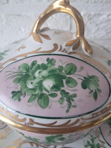 Jammet Seignolles - Boîte à biscuits - Porcelaine