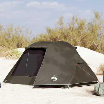 vidaXL Vistent 3-persoons waterdicht bruin, Verzenden
