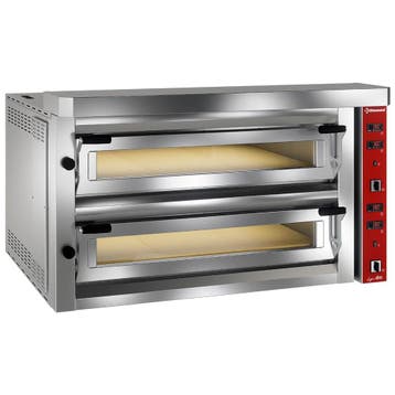 Pizzaoven | Elektrisch | 6+6x Ø35cm | 400°C | 20.4kW, Verzenden, Nieuw in verpakking