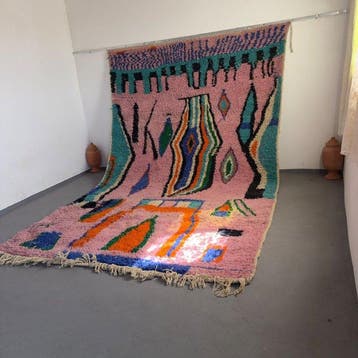 Tapis - 186 cm - 300 cm - Tapis berbère en laine de Boujad, Maison & Meubles
