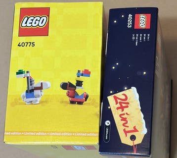Lego Set - Promotional - Mini Castle, Christmas Set, Easter, Nieuw