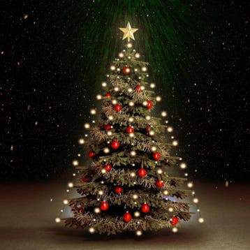 vidaXL Kerstboomverlichting met 210 LEDs net 210 cm, Huis en Inrichting, Verzenden, Nieuw