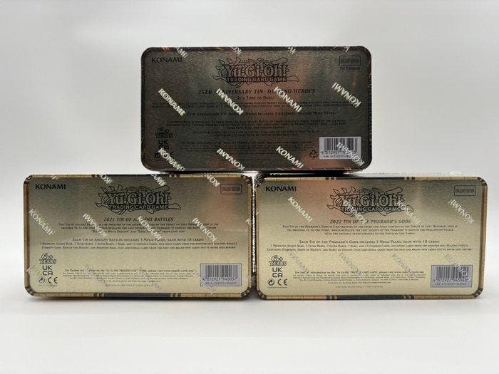 Konami - 3 Sealed box - Yu-Gi-Oh!, Verzamelen, Overige Verzamelen