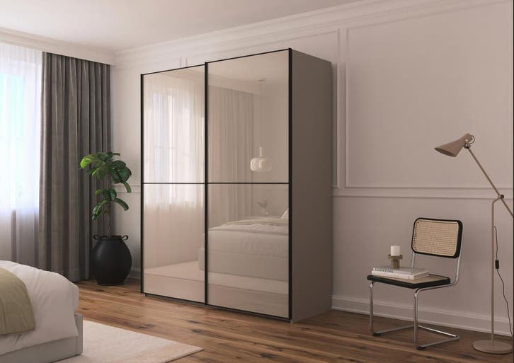 Van Schaik Imperial 2-Deurs Zweefdeurkast - 300cm 3-Deurs, Huis en Inrichting, Kasten | Kleerkasten