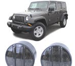 Clignotants Avant Pour Jeep Wrangler Jk 07- Led Noir Fumé, Verzenden