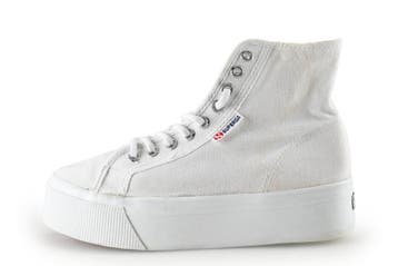 Superga Hoge sneakers in maat 39 Wit, Verzenden, Wit, Sneakers, Gedragen