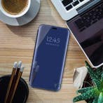 Oppo A74 (4G) Smart Spiegel Flip Case Cover Hoesje Blauw, Telecommunicatie, Verzenden, Nieuw
