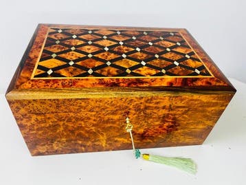 Sieradendoos - Thuya, Antiek en Kunst, Curiosa en Brocante