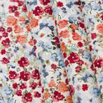 BA163 - Tissu gobelin de haute qualité – Micro-fleurs, Antiquités & Art, Tapis & Textile