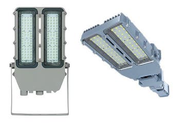 ATEX lantaarnpaal / lichtmast armatuur 100W 14000 Lumen Expl, Verzenden