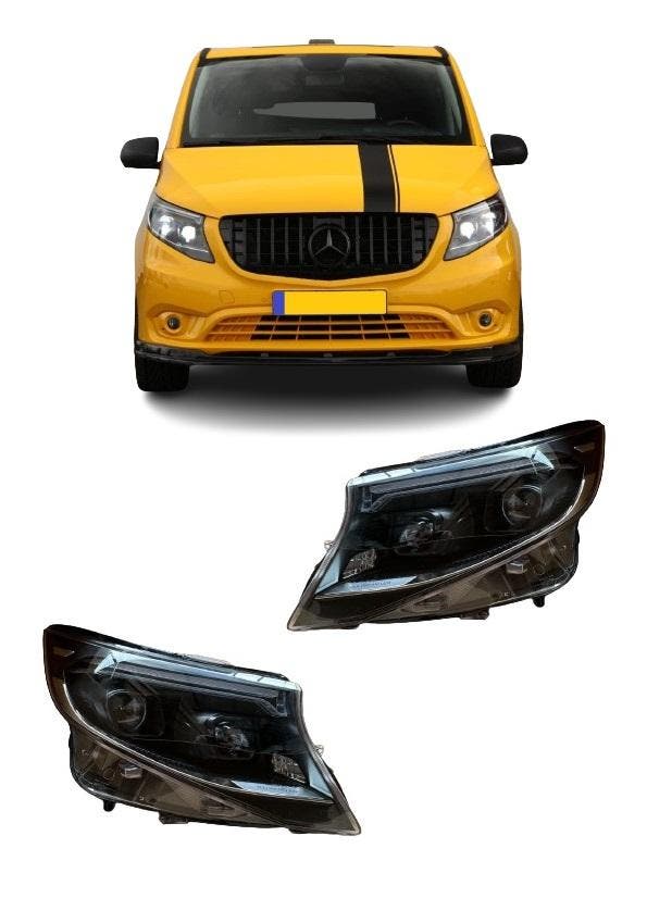 LED Koplampen | geschikt voor Mercedes-Benz | Vito 14- 4d bu, Auto-onderdelen, Verlichting, Nieuw, Mercedes-Benz, Verzenden