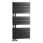 164x50 cm - 956 Watt - Oppio Handdoekradiator - Zwart (RAL, Doe-het-zelf en Bouw, Verwarming en Radiatoren, Ophalen of Verzenden