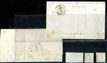 Italiaanse oude staten - Sardinië 1861 - Kleine verzameling, Gestempeld