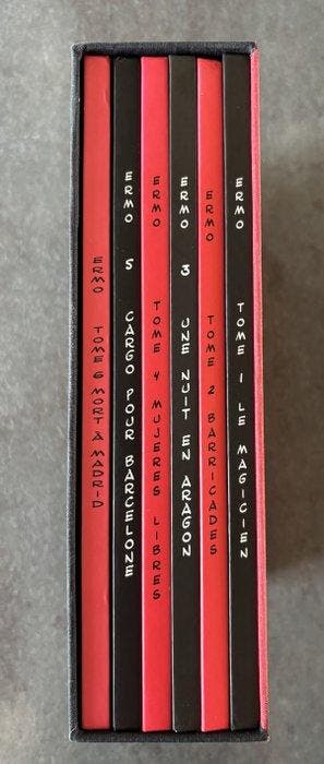 Ermo T1 à T6 + 6x dédicace couleur - 6x C + coffret - EO/Ré, Nieuw