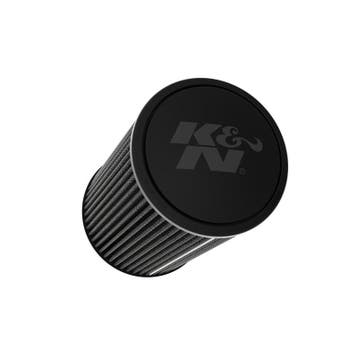 K&N Universeel Dryflow Zwart Luchtfilter Konisch 76mm aanslu, Verzenden, Nieuw