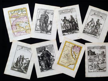 Afrique - [LOT de 8] - Afrique du Nord / Nil / Égypte /, Nieuw