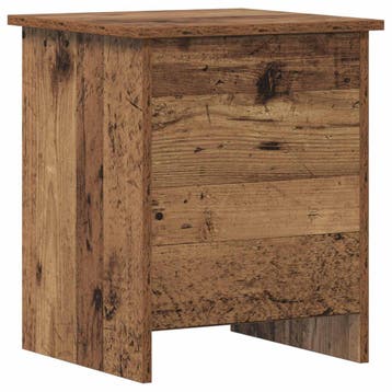 vidaXL Opbergkist met opslag Oud hout 40 x 40 x 50 cm, Verzenden