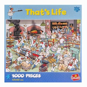That's Life Puzzle - Bakkerij 1000 Stukjes, Hobby & Loisirs créatifs, Sport cérébral & Puzzles, Verzenden