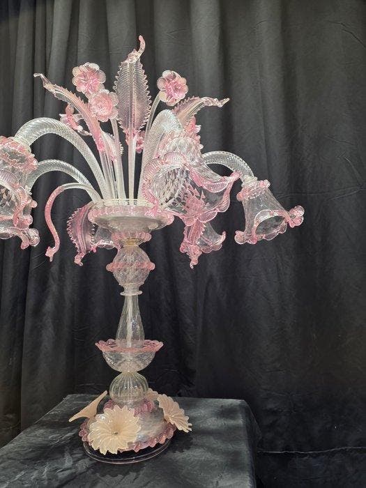 Lighting DAntan - Lampe - Bouquet amour - Verre de Murano -, Antiek en Kunst, Antiek | Verlichting