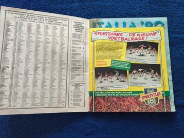 Panini WC Italy 90 Foil, + Dutch Edition, with Maradona, Nieuw