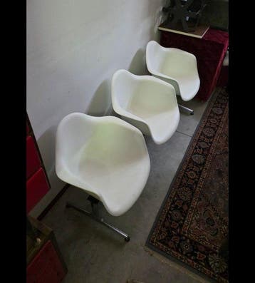 Vitra - Charles Eames - Bank - Eames Tandem Seating - 3-zits