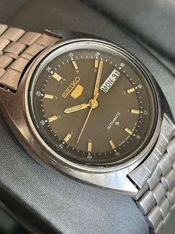 Seiko - 5 6309-8240 Automatic brown Dial 1970-1980 Men