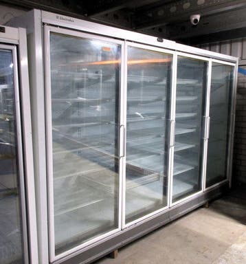 Wandvriezer Electrolux, Wandkoeling met 4 deuren, 323cm,, Nieuw