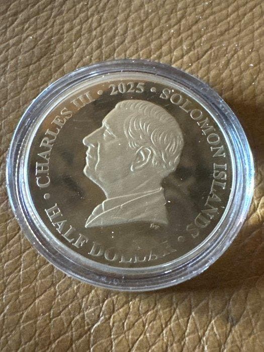 Samoa. 1/2 Dollar 2025 Star Wars - Han Solo - Gold Gilded -, Postzegels en Munten, Munten | Europa | Niet-Euromunten