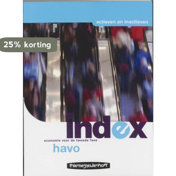 Index Havo Actieven en inactieven 9789006410556, Verzenden