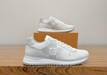 Louis Vuitton - LV Run Away White Grey - Sneakers - Maat: EU, Kleding | Heren, Schoenen, Nieuw