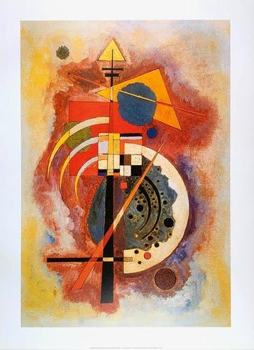 Wassily Kandinsky (1866-1944) - Hommage à Grohmann, 1926 -