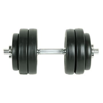 vidaXL 9-delige Halterset 15 kg, Sport en Fitness, Verzenden, Nieuw