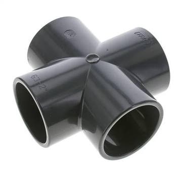 Douille pour raccord transversal en PVC 63x75mm, Verzenden