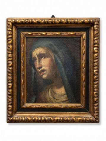 Escuela Madrileña (XVII) - Virgen Dolorosa