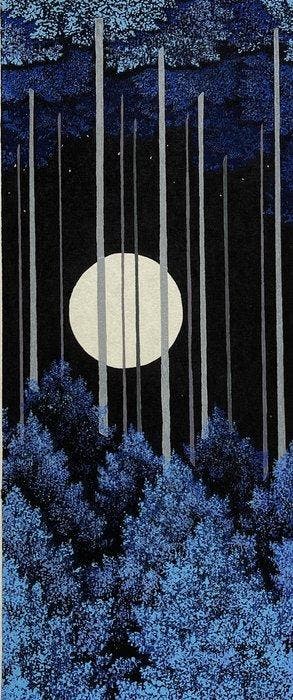 Blue Moon - Teruhide Kato (1936-2015) - Japan (Zonder