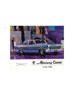 1965 MERCURY COMET BROCHURE NEDERLANDS, Ophalen of Verzenden, Nieuw
