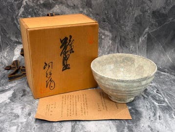 Omatsudo Kiln - Toson Tanaka - Chawan - glaçage à la crème