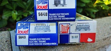 Jouef H0 - 5648-5649 - Ensemble de wagons de passagers pour